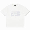 Boneless Blurred Sparkle Sorona T-Shirt (Off White)