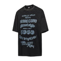 R69 Retro Gothic Washed Oversized T-Shirt