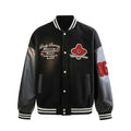 Inflation Embroidered Varsity Baseball Jacket
