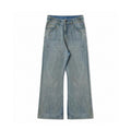 Mason Prince Retro Baggy Washed Jeans (Blue)