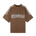 WhoCares Distorted Logo Tee (Brown)