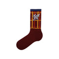 Retro Multi-Color Unisex Long Socks