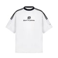 Battlekid Embroidered Varsity Stripe T-Shirt