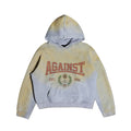 Against Lab Distressed Varsity Hoodie (Grey)