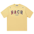 Harsh and Cruel Energetic Embroidered Plaid T-Shirt