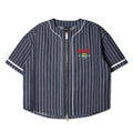 Against Lab Varsity Baseball Denim Shirt
