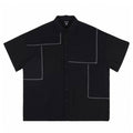 Pilot Dragon Retro Linear Plaid Cuban Shirt (Preorder)