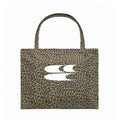 Crying Center Cheetah Print Tote Bag