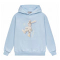 Harsh & Cruel Graffiti Bunny Oversized Hoodie