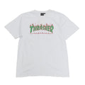 Thrasher Green & Red Flame Logo T-Shirt