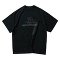 Mason Prince 90s Retro Embroidery Logo Tee (Beige)