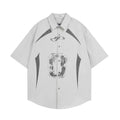 NTVG Retro Contrast Panel Cuban Shirt
