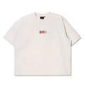 Against Lab Love Peace Washed Boxy Tee (Cream)