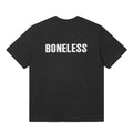 Boneless Basic Emboss Logo T-Shirt (Black)