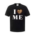 "I Love Me" Pizza Heart Graphic T-Shirt