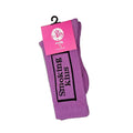 FR2 Bunny Graphic Unisex Long Socks (Logo Purple)