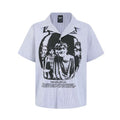 Taeleplus Graphic Stripe Cuban Shirt