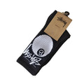 Stussy Embroidered Logo Unisex Long Socks (Graphic Black)