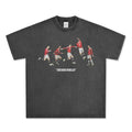 Cristiano Ronaldo Retro Graphic Washed T-Shirt