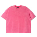 Against Lab Single Stitch Washed Cropped Tee (Pink)