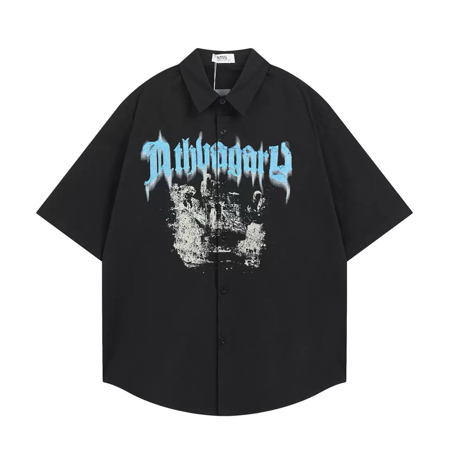 Mason Prince 90s Retro Embroidery Logo Tee (White) – Double 7 Official