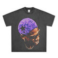 Dennis Rodman Portrait Oversized Washed T-Shirt II