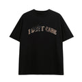 Inflation "I Don't Care" Damaged Oversized T-Shirt