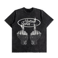 Rebellious Oversized Washed T-Shirt (Preorder)