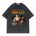 Nirvana Kumpulan Rock Oversized T-Shirt I