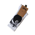 Stussy Embroidered Logo Unisex Long Socks (Graphic White)