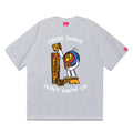 Against Lab Grow Down Tee (Heather Grey)
