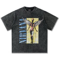 Nirvana Angel Rock Band Washed T-Shirt