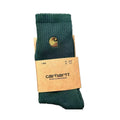 Carhartt Embroidered Unisex Long Socks (Logo Green)