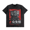 Sonder TV Skull Oversized Washed T-Shirt (Preorder)