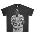 Michael Jordan Bulls 23 Oversized Washed T-Shirt