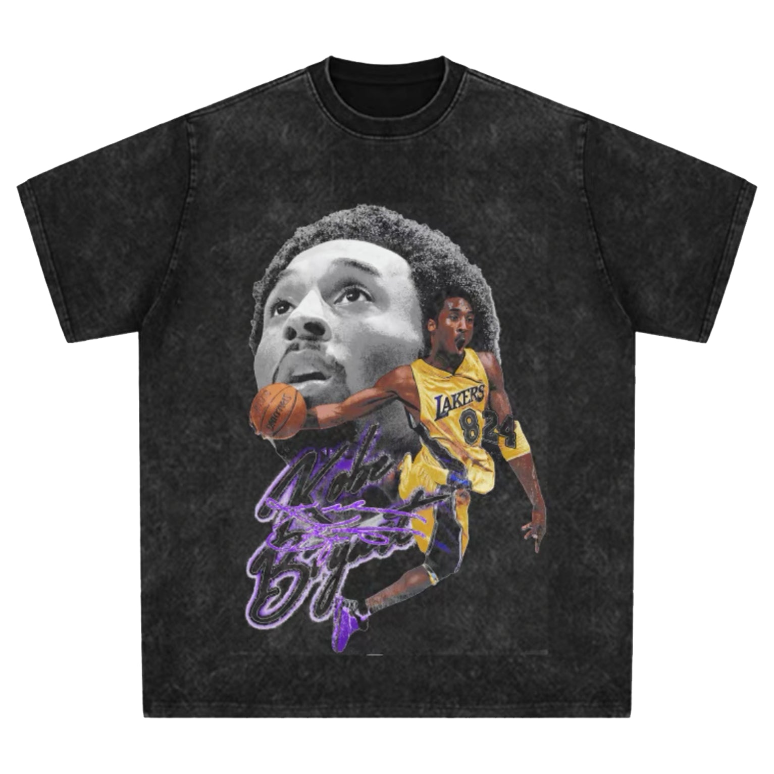 black kobe bryant t shirt