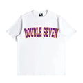 Double 7 Varsity Logo Tee (White)