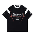 #OVDY Blackened Contrast Oversized T-Shirt