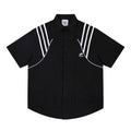 Savage Base Contrast Stripe Casual Cuban Shirt