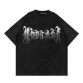 WhoCares Vintage Rock Patch Tee (Black)