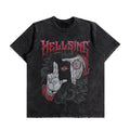 Hellsing Oversized Washed T-Shirt (Preorder)