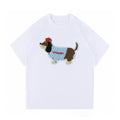 Lemanism Stitch Embroidered Casual T-Shirt (Preorder)