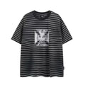 Spe Graffiti Retro Stripe Oversized T-Shirt