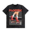 Good Vibes Pleasure Oversized Washed T-Shirt (Preorder)