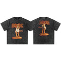 ACDC Retro Guitar Washed T-Shirt