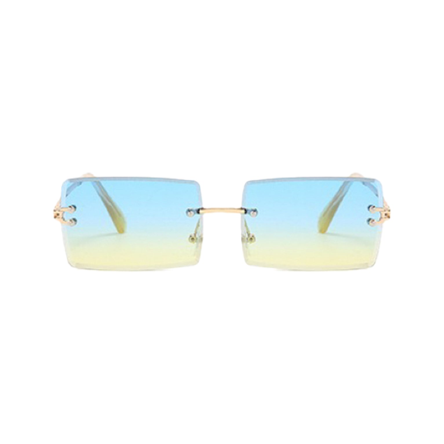 Frameless Retro Sunglasses