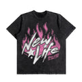 New Life Oversized Washed T-Shirt (Preorder)