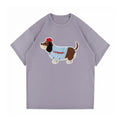 Lemanism Stitch Embroidered Casual T-Shirt (Preorder)