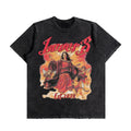 Angel Lovers Oversized Washed T-Shirt (Preorder)