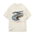 Represent Survive Shark Retro Graphic Tee